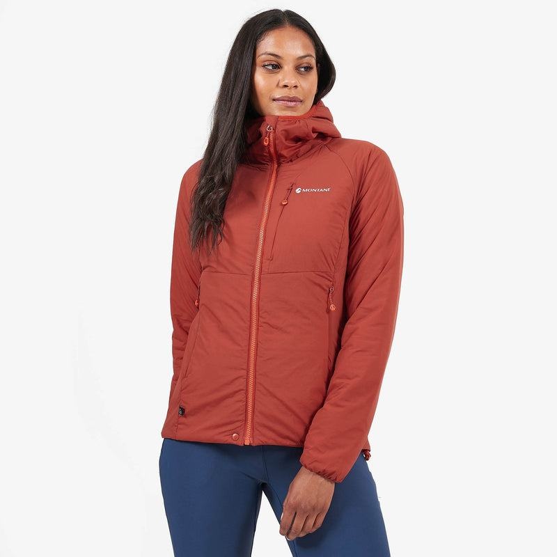 Orange Red Women's Montane Fireball Softshell Jackets | WTT8491KZ