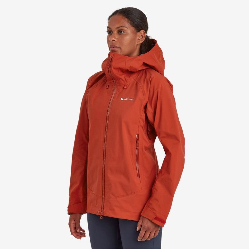 Orange Red Women's Montane Phase XT Waterproof Jackets | DTL5693VQ