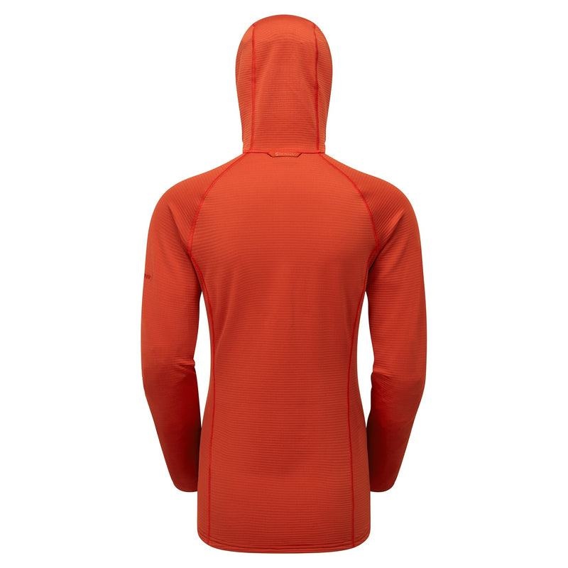 Orange Red Women's Montane Protium Lite Hooded Pull On Fleece | SIE2193MY