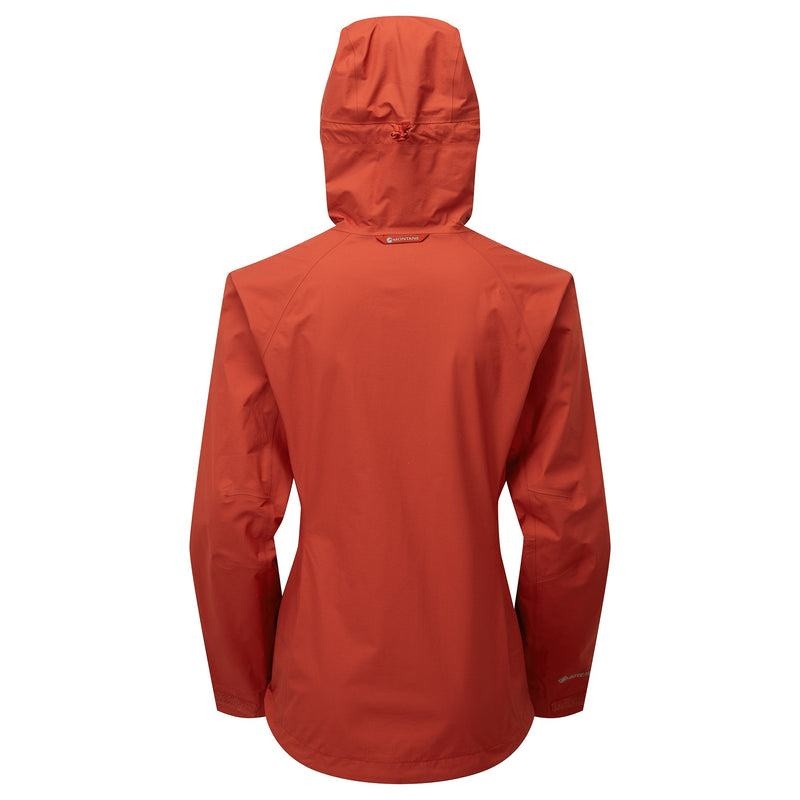 Orange Red Women's Montane Spirit Lite Waterproof Jackets | PMP297ZO