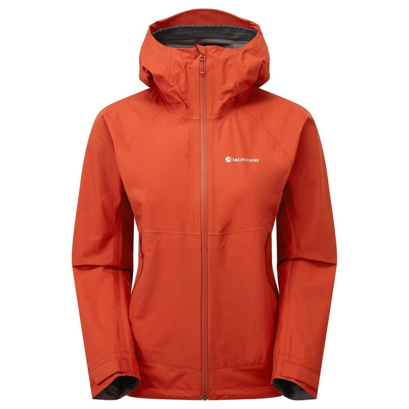 Orange Red Women\'s Montane Spirit Lite Waterproof Jackets | PMP297ZO