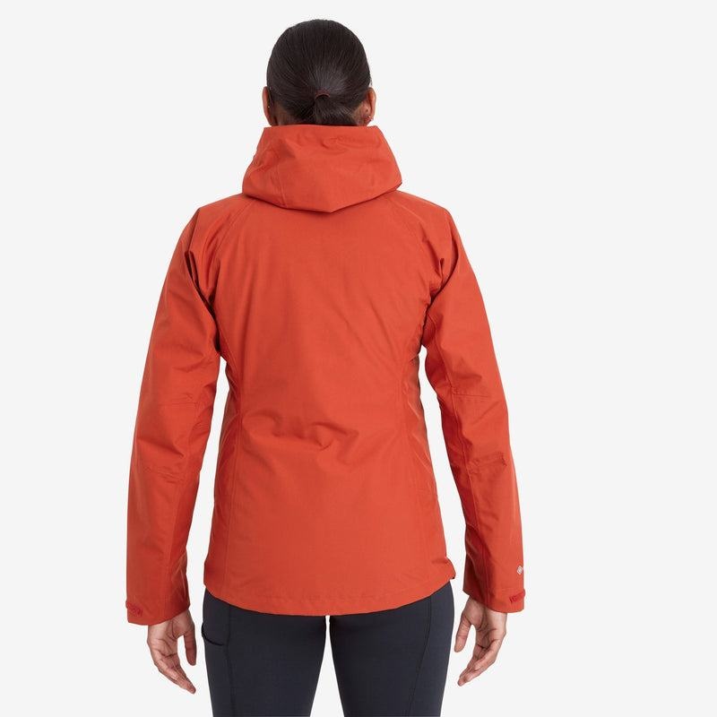 Orange Red Women's Montane Spirit Waterproof Jackets | OQS6226RG