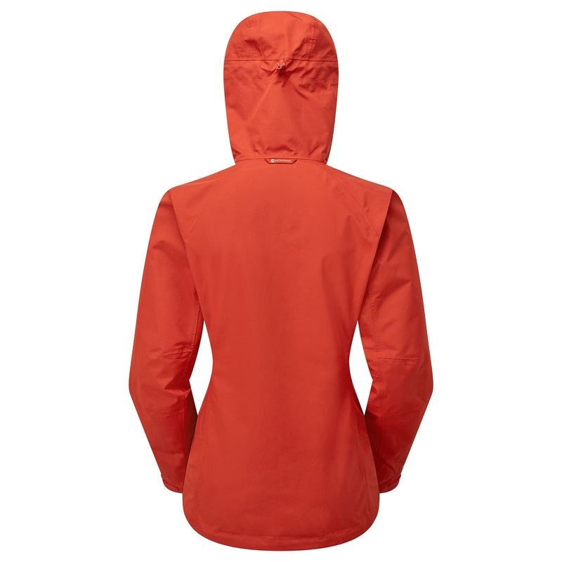 Orange Red Women's Montane Spirit Waterproof Jackets | OQS6226RG