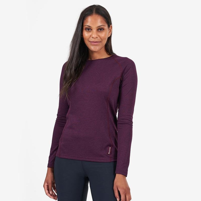 Purple Women's Montane Dart Long Sleeve T Shirts | DKA8210BN