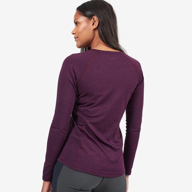 Purple Women's Montane Dart Long Sleeve T Shirts | DKA8210BN