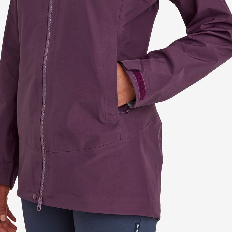 Purple Women's Montane Phase Waterproof Jackets | QYU81RQ