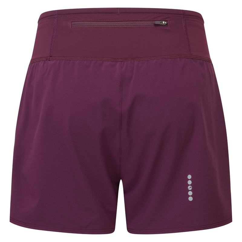 Purple Women's Montane Slipstream Twin Skin Trail Running Shorts | LYL7388BZ