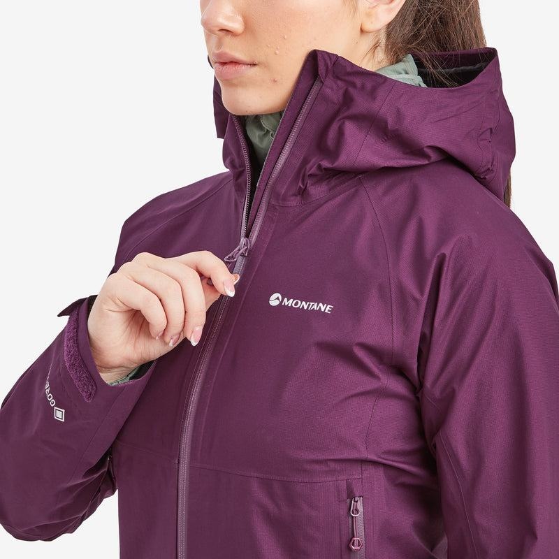 Purple Women's Montane Spirit Lite Waterproof Jackets | BGE9862IX