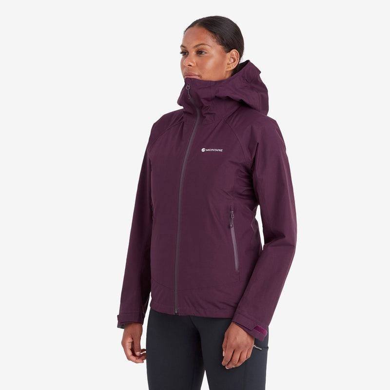 Purple Women's Montane Spirit Waterproof Jackets | TIF3485EQ