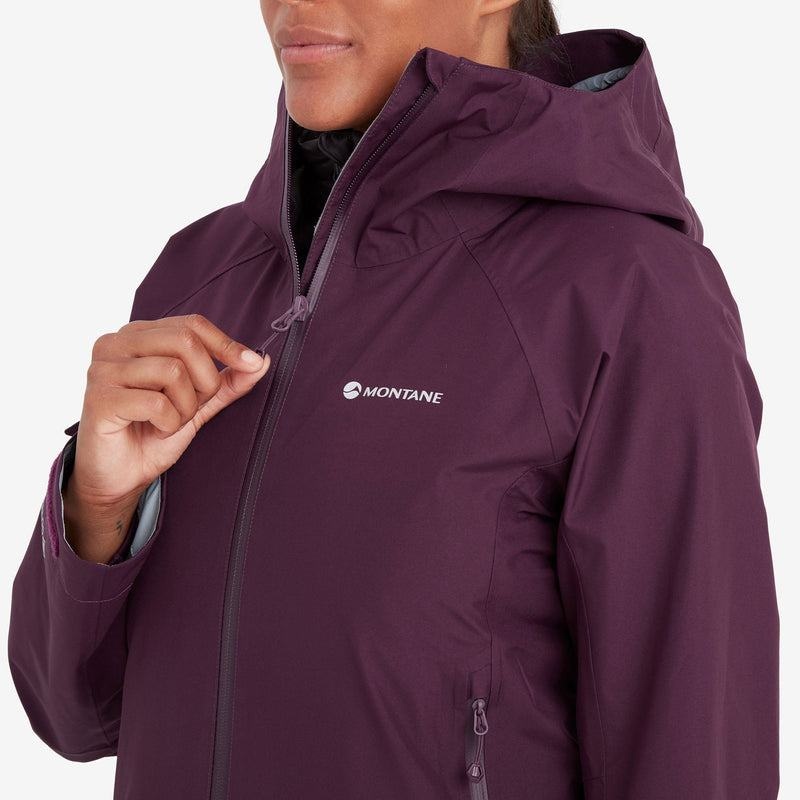 Purple Women's Montane Spirit Waterproof Jackets | TIF3485EQ