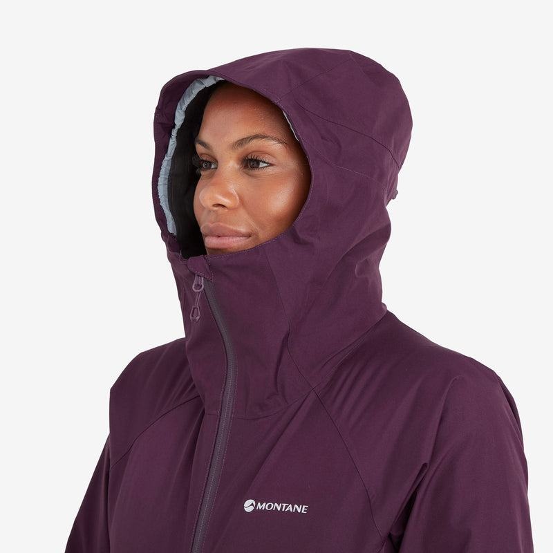 Purple Women's Montane Spirit Waterproof Jackets | TIF3485EQ