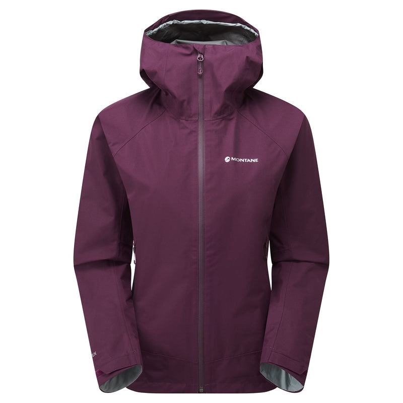 Purple Women\'s Montane Spirit Waterproof Jackets | TIF3485EQ