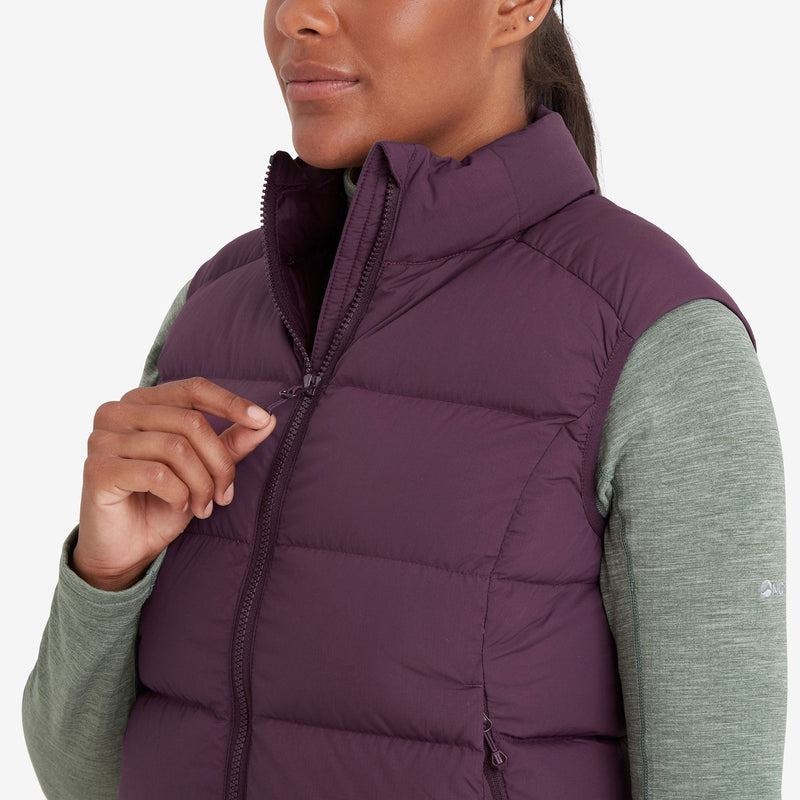 Purple Women's Montane Tundra Down Vest | XVC2430UT