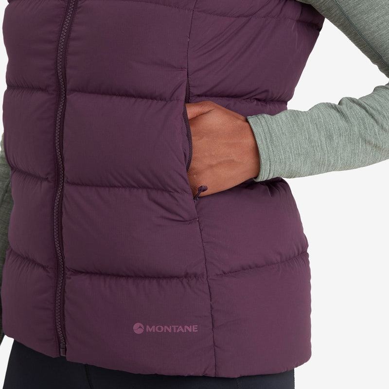 Purple Women's Montane Tundra Down Vest | XVC2430UT