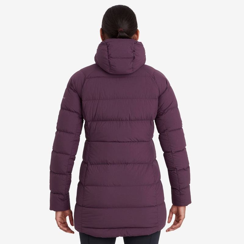 Purple Women's Montane Tundra Hooded Down Jackets | ZJT456ZE