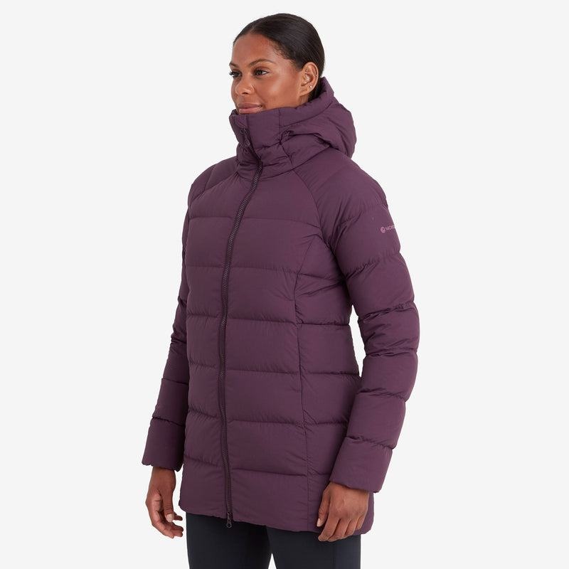 Purple Women's Montane Tundra Hooded Down Jackets | ZJT456ZE