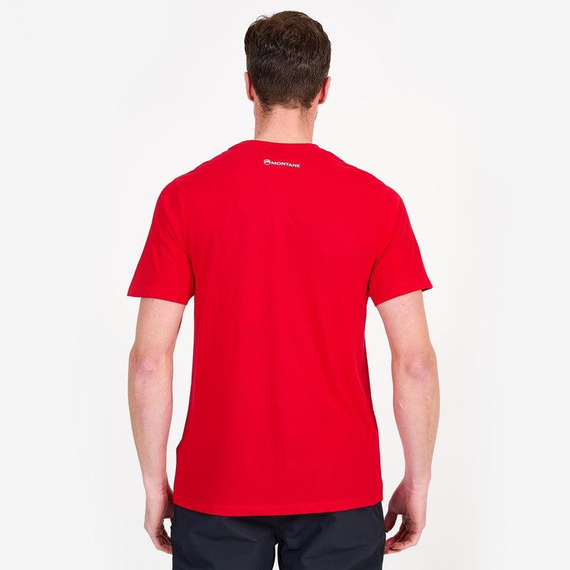 Red Men's Montane Lightweight Classic T Shirts | YBB1197LU