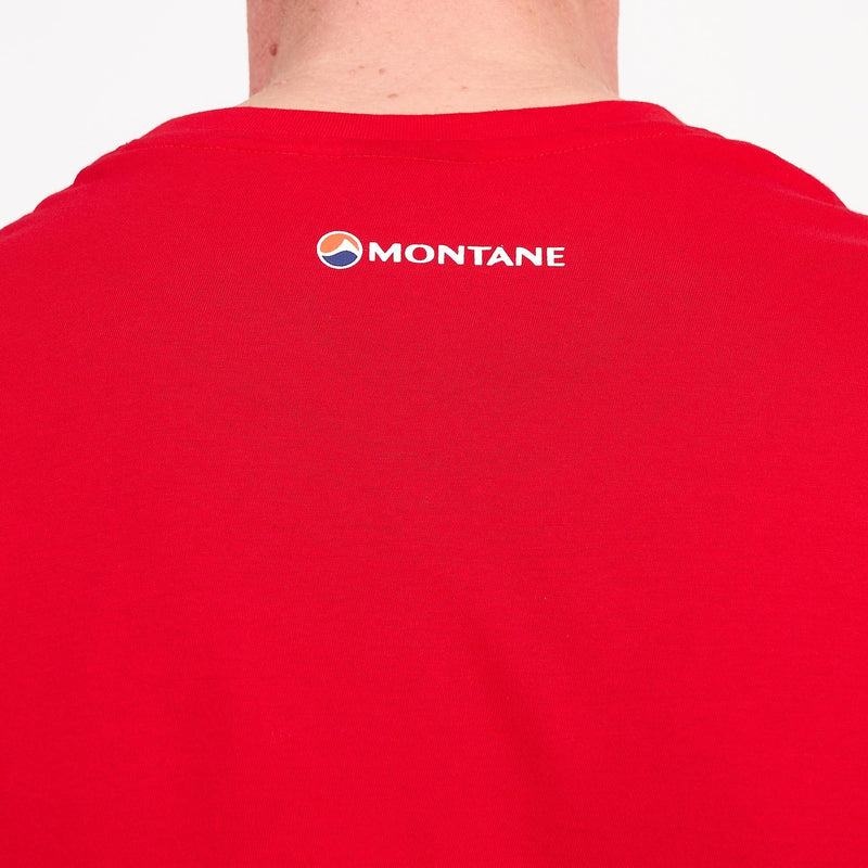 Red Men's Montane Lightweight Classic T Shirts | YBB1197LU