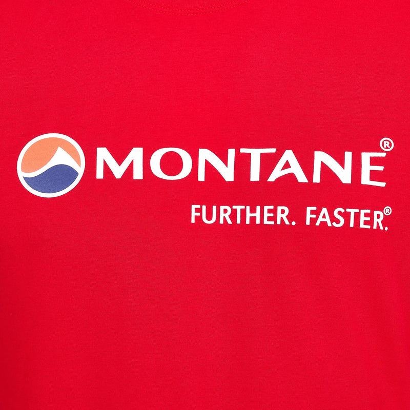 Red Men's Montane Lightweight Classic T Shirts | YBB1197LU