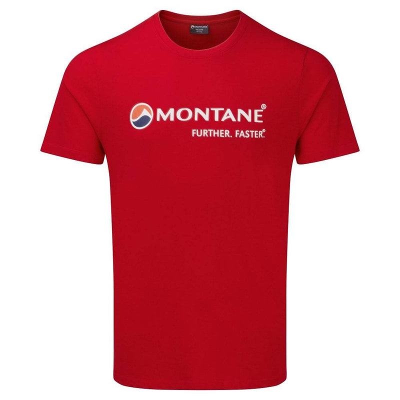 Red Men\'s Montane Lightweight Classic T Shirts | YBB1197LU