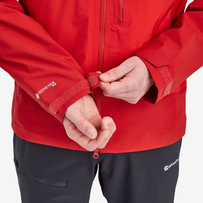 Red Men's Montane Phase XPD Waterproof Jackets | PUW1963LV