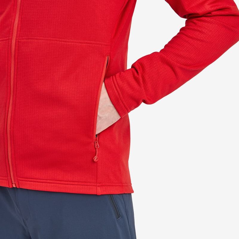 Red Men's Montane Protium Fleece Jackets | LLE165HW