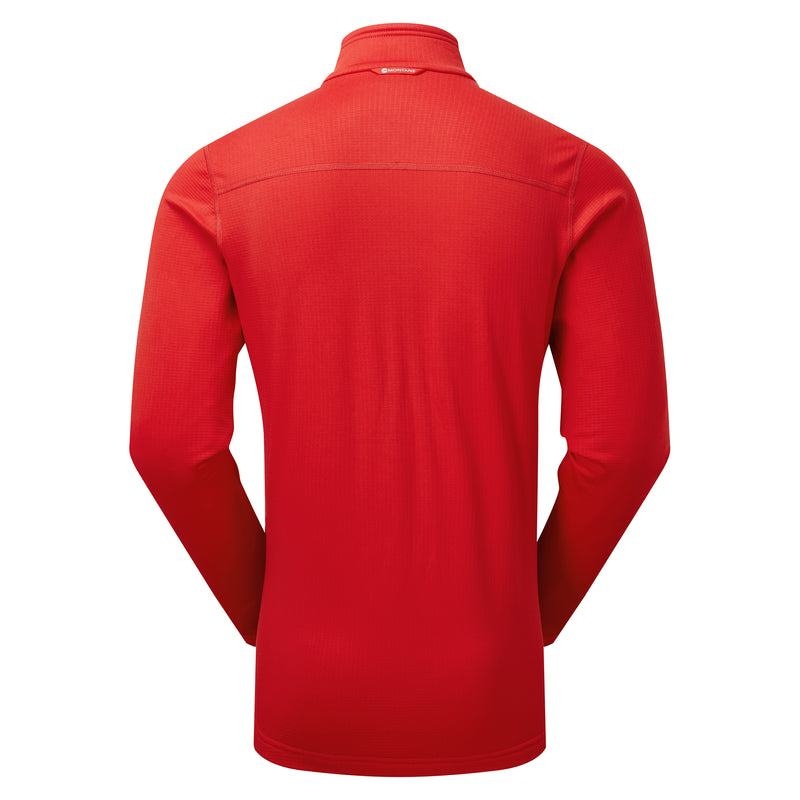 Red Men's Montane Protium Pull On Fleece | IKC5834DI