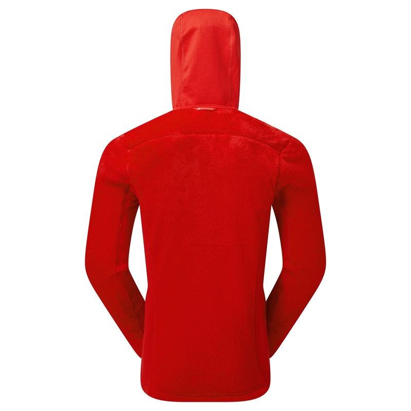 Red Men's Montane Protium XPD Hooded Fleece Jackets | EYN493IV