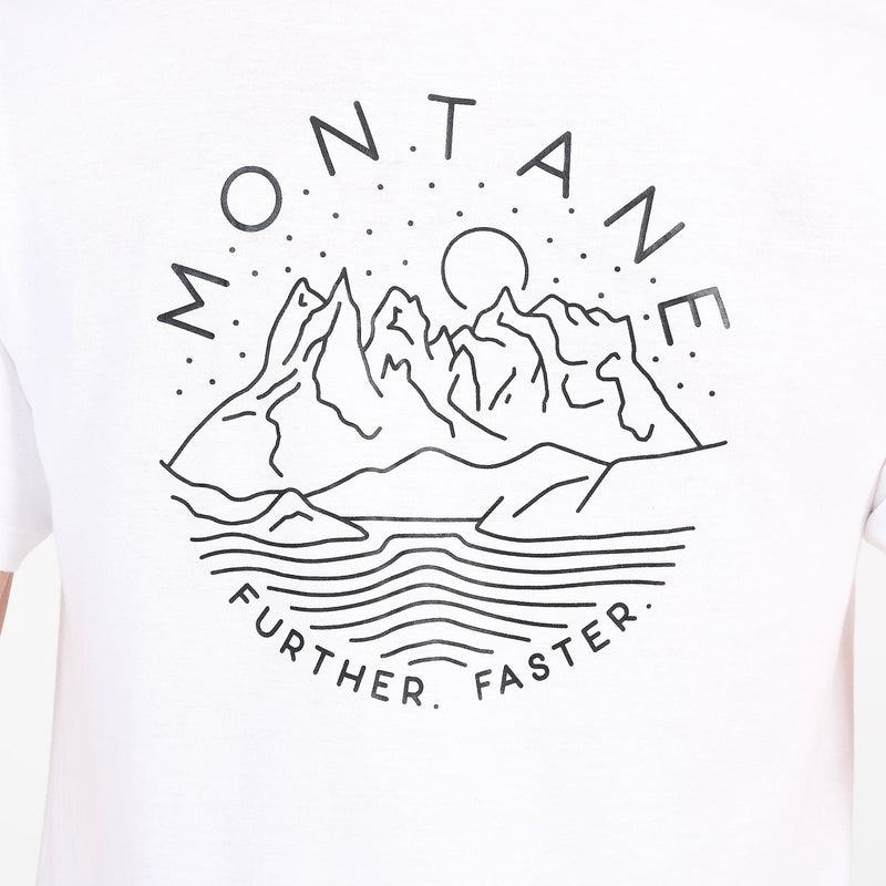 White Men's Montane Starscape T Shirts | YEH1570SN