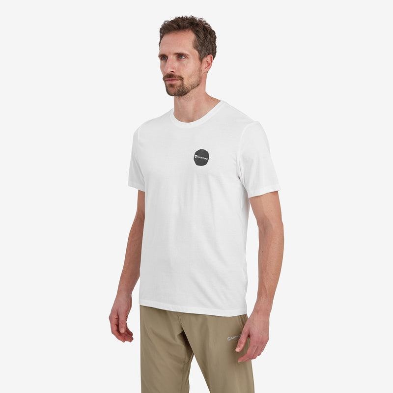 White Men's Montane Transpose T Shirts | TZW8166RV